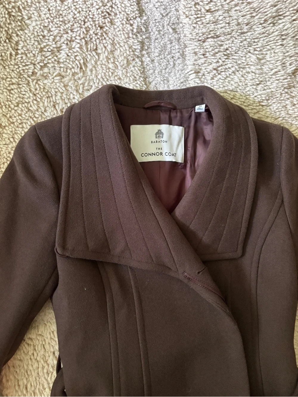 Aritzia Babaton Wool Connor Coat XS - Picture 7 of 11